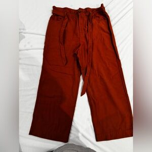 J. Crew Burnt Orange Ankle Pant